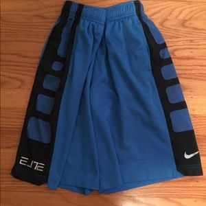 Boys Nike elite shorts